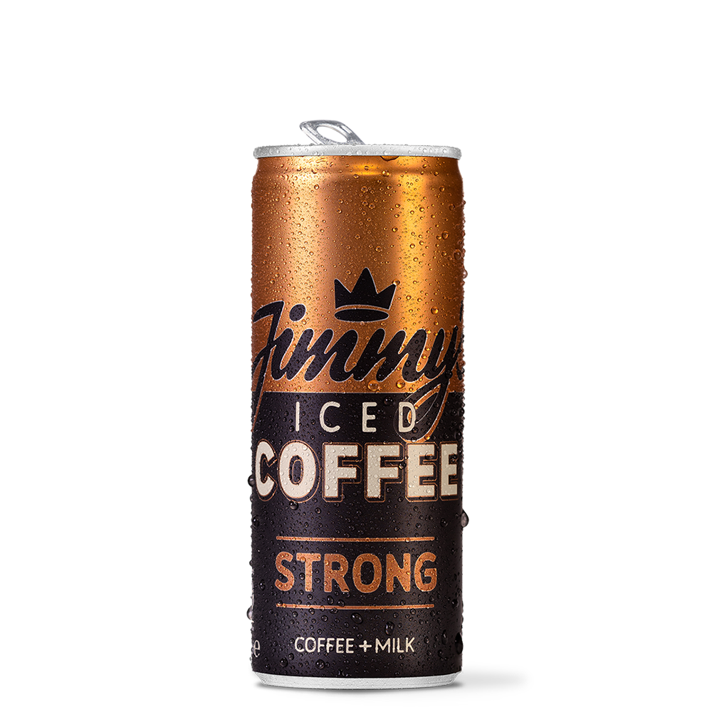 Jimmy's Iced Coffee Strong 250ml SlimCan