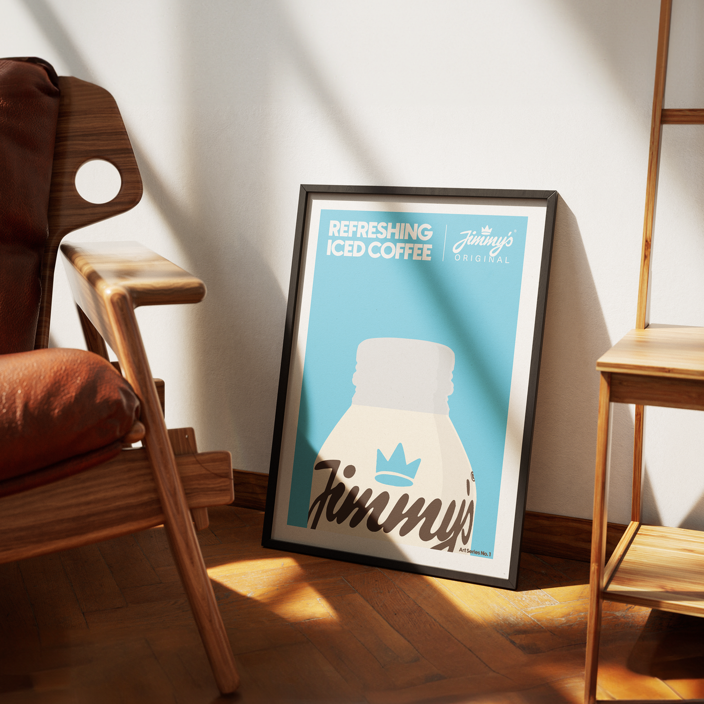 Jimmy's Iced Coffee Art Poster
