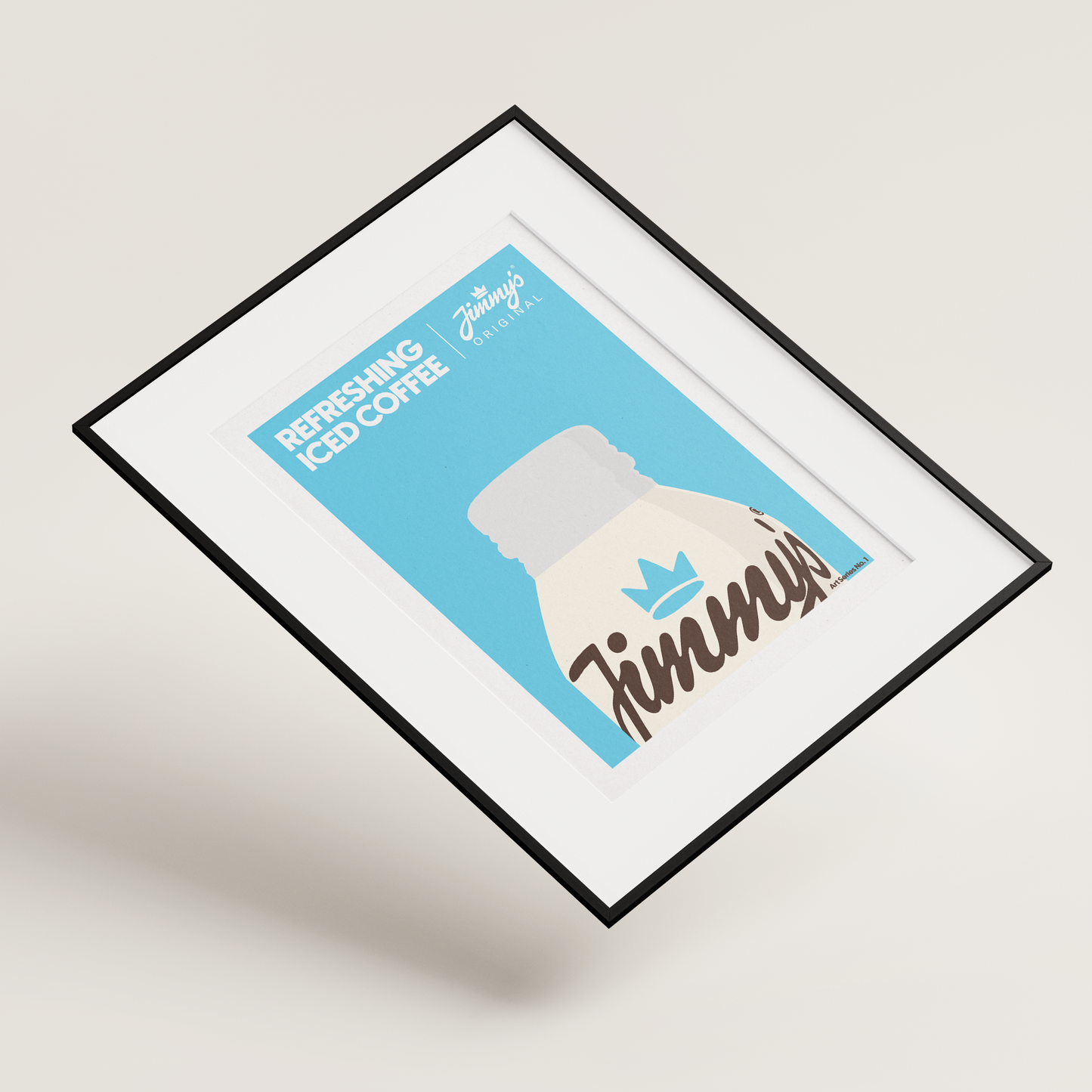Jimmy's Iced Coffee Framed Art