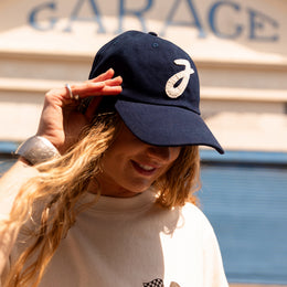 'J' Cap - Blue