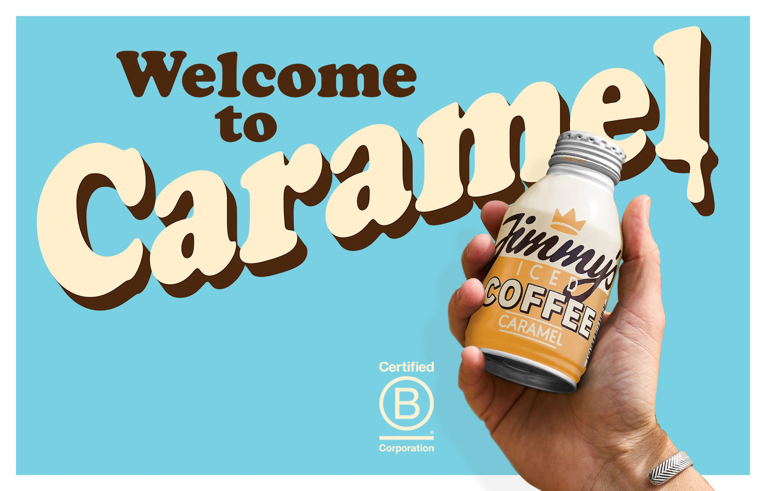 New! Jimmy's Caramel Iced Coffee