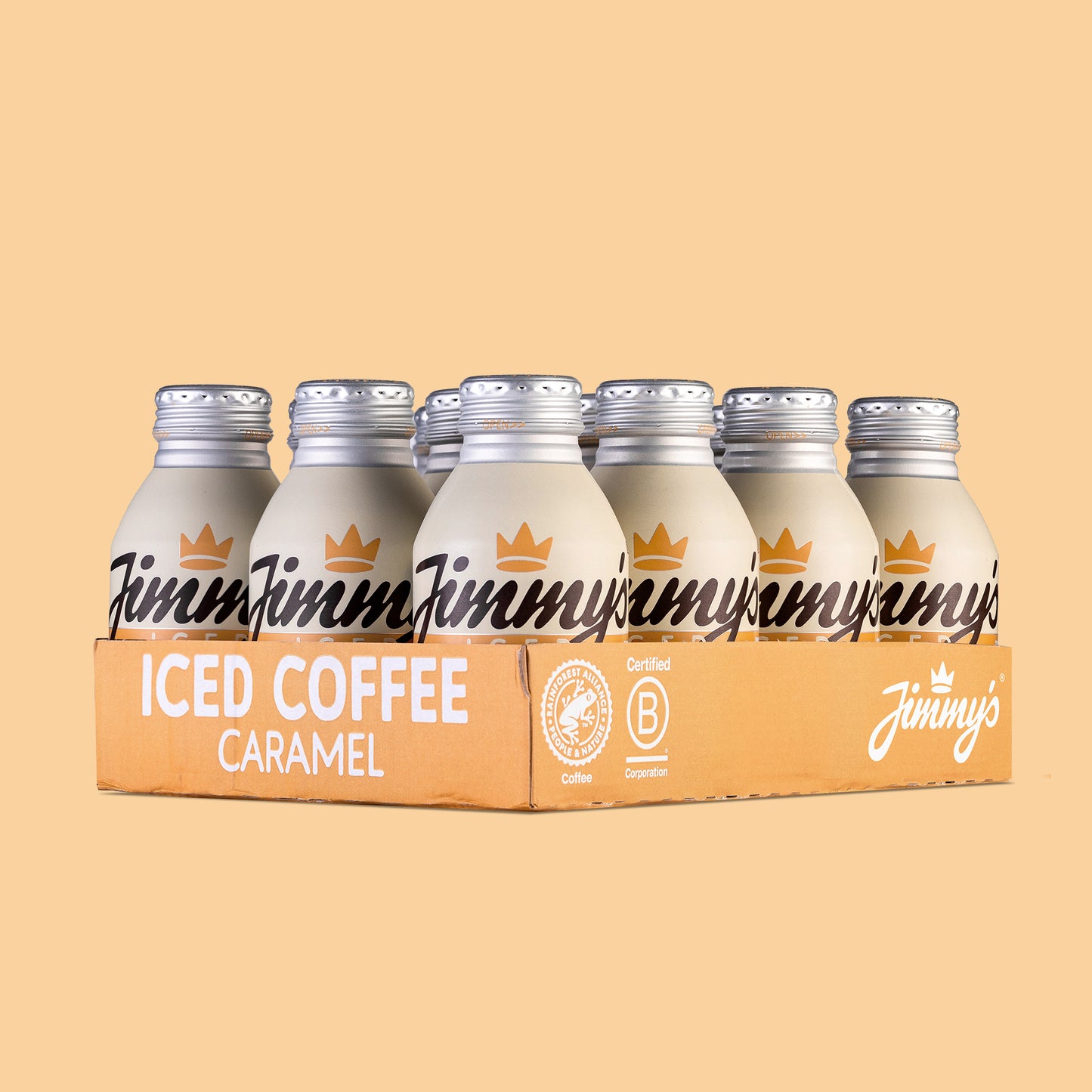 Jimmy's Iced Coffee Caramel BottleCan