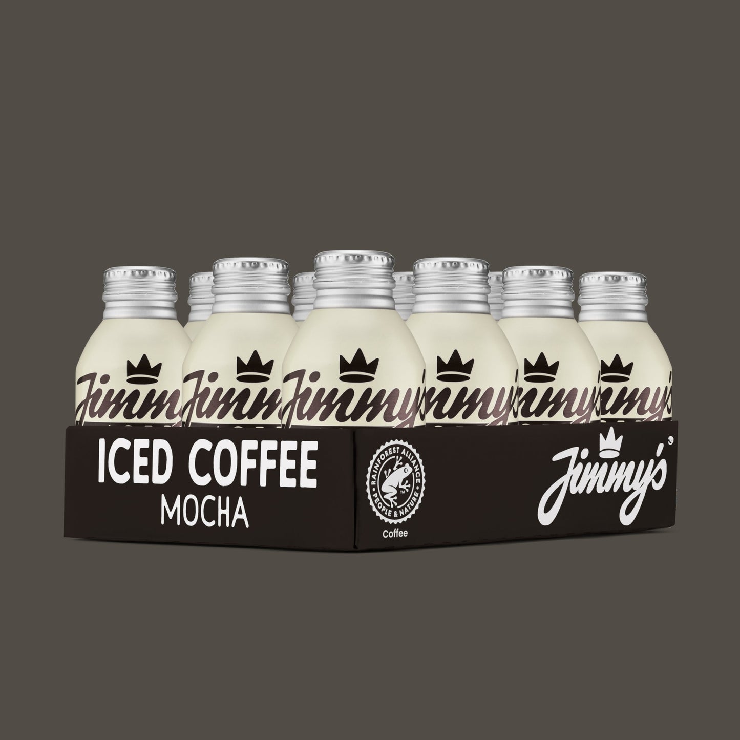 Jimmy's Iced Coffee Mocha Chocolate BottleCan Multipack 12 x 275ml 