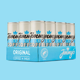 Case of Jimmy's Iced Coffee Original SlimCan 12 x 250ml Multipack