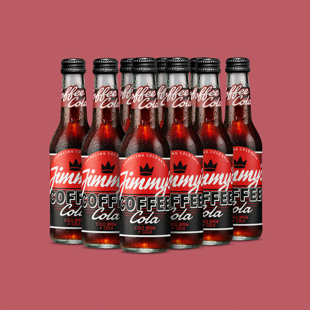 Jimmy's Coffee Cola Multipack 12x275ml Single Caffeinated 