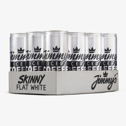Case of Jimmy's Iced Coffee Skinny Flat White 12 x 250ml